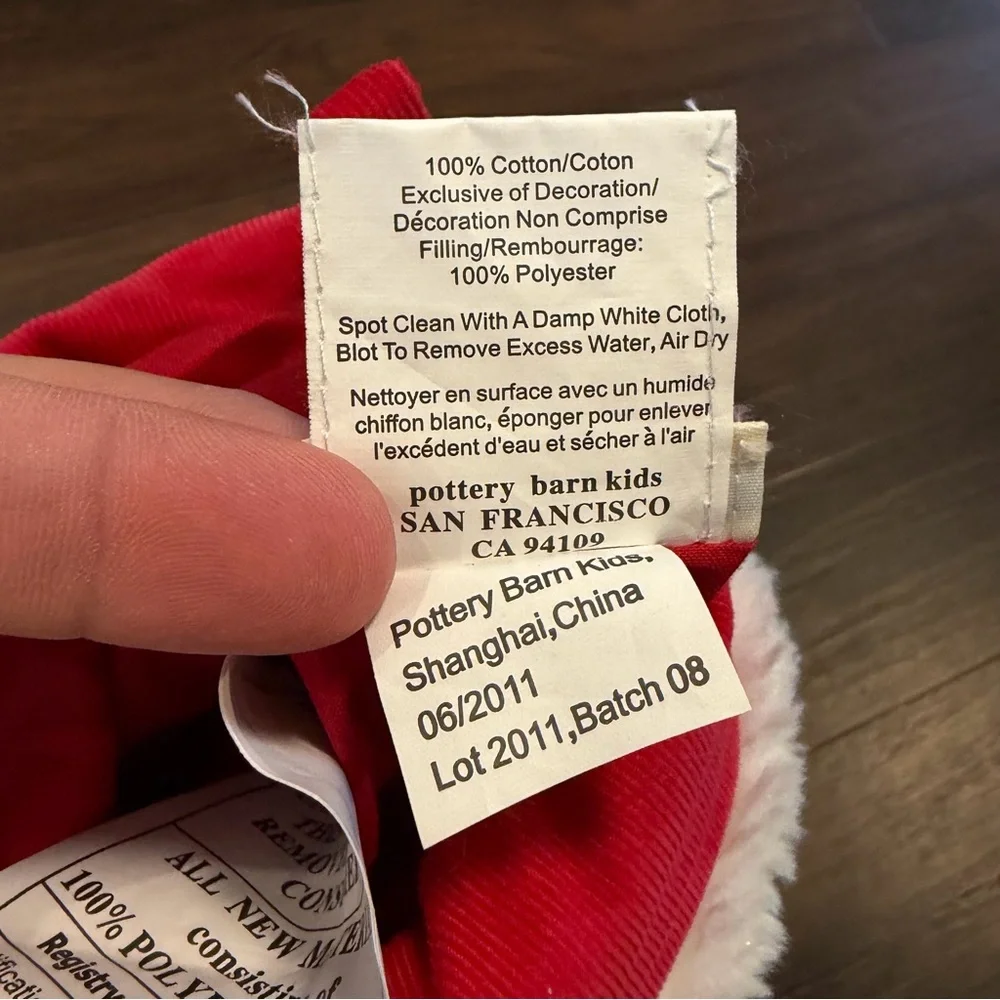 Pottery Barn Kids Woodland Fairy Christmas Stocking